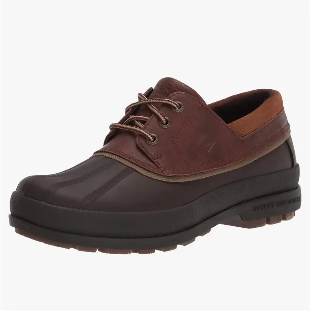 Sperry Men’s Cold Bay 3-Eye Thinsulate Duck Boot Brown Tan, Waterproof, Size 9.5